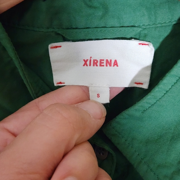 XiRENA Green Casual Button Down Shirt - Picture 4 of 4